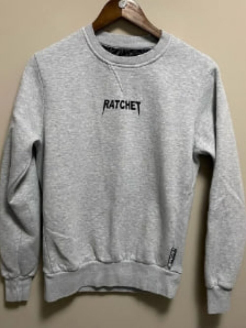 Ratchet The Clothing Company Gray Men's Sweatshirt XS